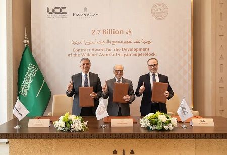 Hassan Allam Signs $2.7B Waldorf Astoria Diriyah Project 